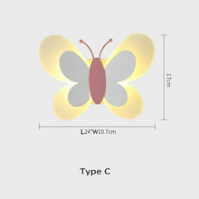 Load image into Gallery viewer, Butterfly Wall Lamp